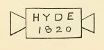 Hyde 1822 at Salt Conder 1882 Tour Albert and George